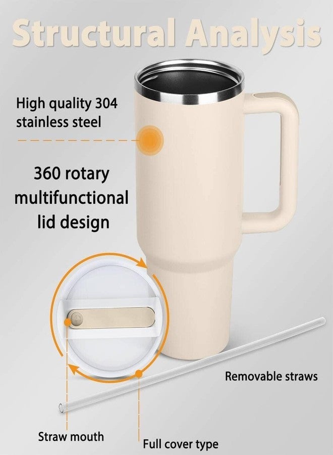 FLUZOV Tumbler with lid and Straw 1200ML Cup Stainless Steel Vacuum Insulated Tumbler for Water, Iced Tea or Coffee 1.2L Office Gym Travelling (40 - Oz - Multicolor) - Image 5